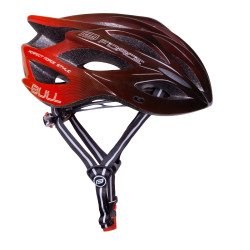 Casco FORCE BULL HUE NEGRO-ROJO