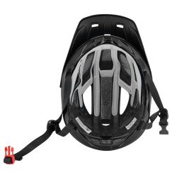 Casque FORCE AVES MTB BLANC-NOIR