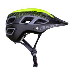 Capacete FORCE AVES MTB PRETO-AMARELO