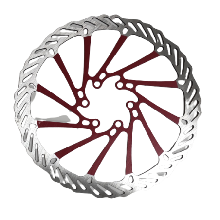 DISQUE DE FREIN HARE COMPONENTS 180MM RED