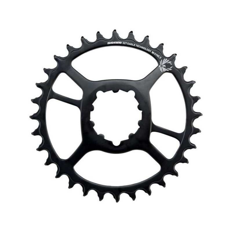 CHAINRING 32T DIRECT MOUNT 3MM 11/12 SX/NX SPEED STEEL BLACK CHAINRING 32T DIRECT MOUNT 3MM 11/12 SX/NX SPEED STEEL BLACK