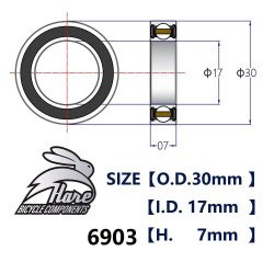 6903 Ceramic HARE Bearing