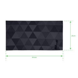 Multifunctional scarf FORCE GEM spring/fall BLACK