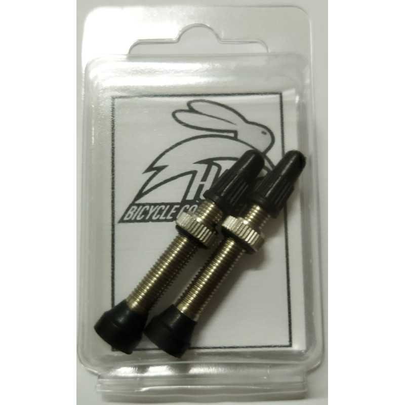 Valve Tubeless 36mm (pair) Hare Bicycle Components Valve Tubeless 36mm (pair) Hare Bicycle Components