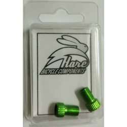 Soupape Adaptateur (2 unités) Hare Bicycle Components VERT