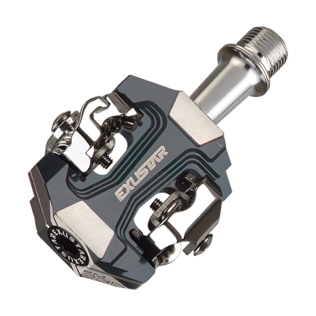 PEDALES EXUSTAR E-PM235 NEGRO