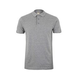 POLO MANGA CURTA 210 GRAY