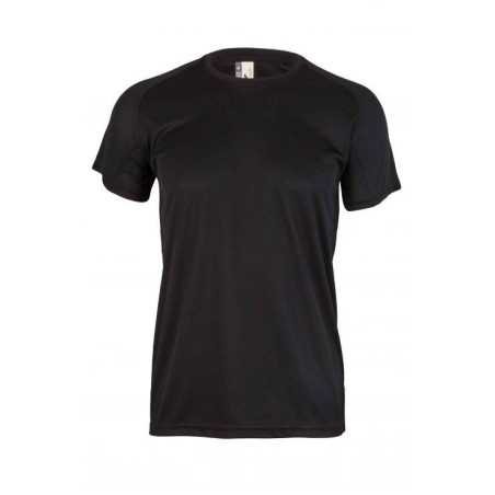T-SHIRT TÉCNICA MANGA CURTA NOIR