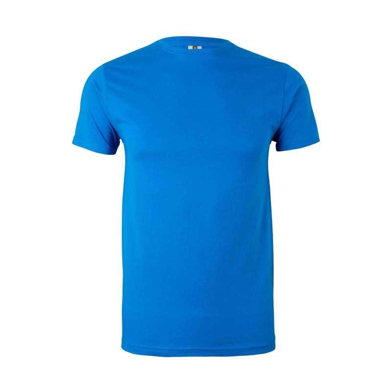 T-SHIRT MANGA CURTA 190g BLUE