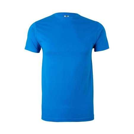 T-SHIRT MANGA CURTA 190g AZUL