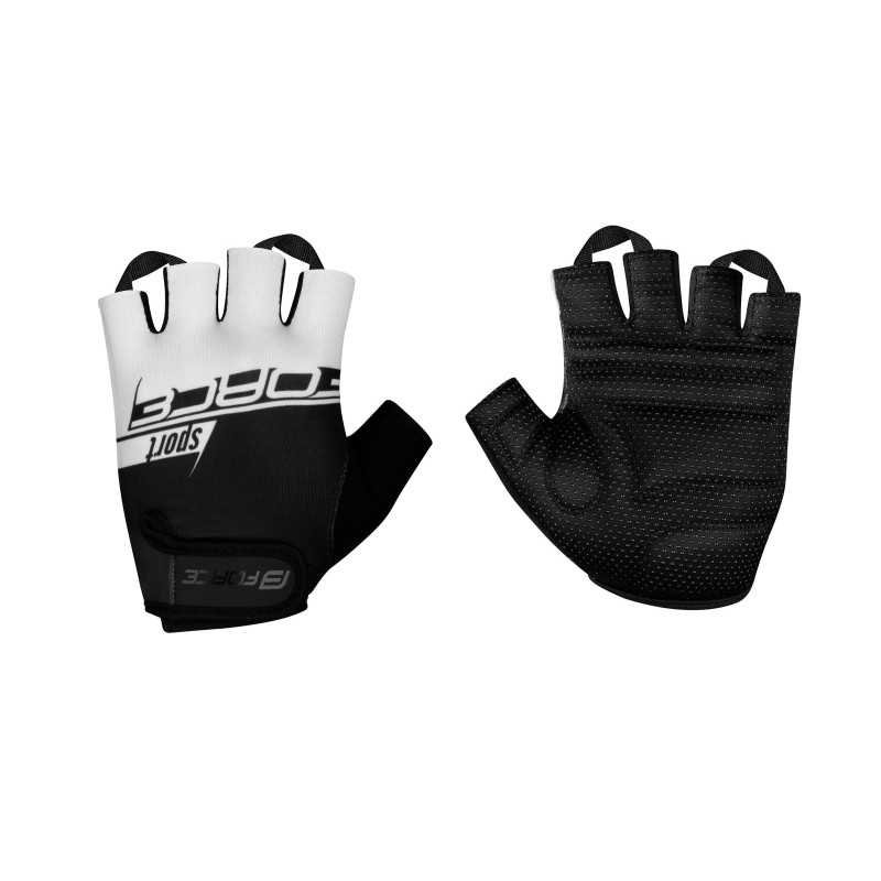 Des gants FORCE SPORT NOIR-BLANC