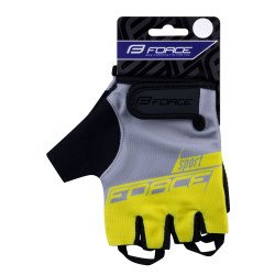 Luvas FORCE SPORT AMARELO TORRADO