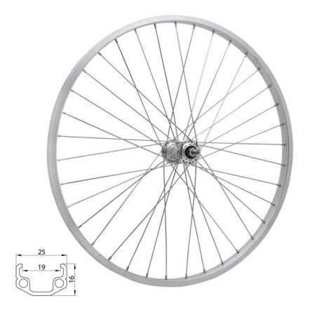 Roue arrière FORCE 20 - 406x19 Carreto