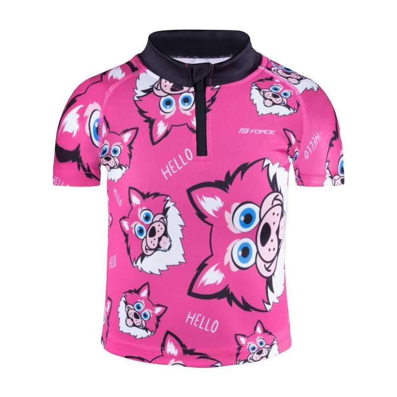 Jersey FORCE WOLFIE KID PINK