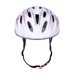 Capacete FORCE HAL BRANCO-ROSA