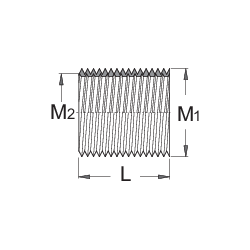 Right pedal thread insert 10 pieces set - Unior Tools