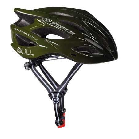 Helmet FORCE BULL HUE BLACK-GREEN