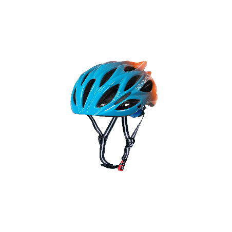 Helmet FORCE BULL HUE BLUE-ORANGE