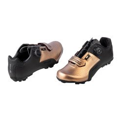 Des chaussures FORCE Virtuoso Gravel NOIR-BRONZE