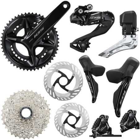 Shimano 105 R7100 Di2 Disc Groupset